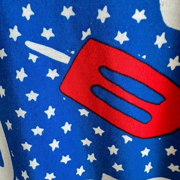 LuLaRoe Randy Baseball Tee Patriotic Popsicle Print Blue XS NWT Lightweight - Picture 4 of 11